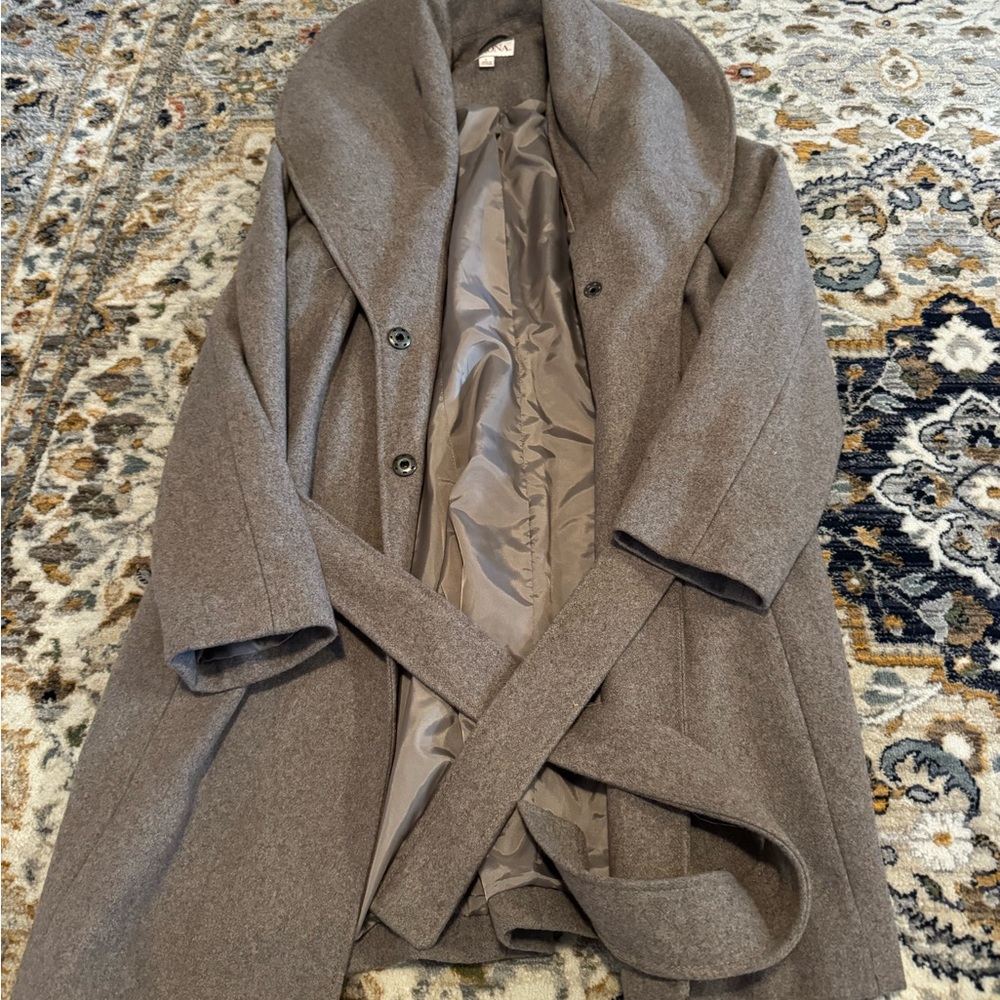 Merona Classic Taupe Coat